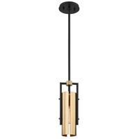 Troy Lighting F6783 Emerson 1 Light 5 inch Carbide Black and Brushed Brass Pendant Ceiling Light alternative photo thumbnail