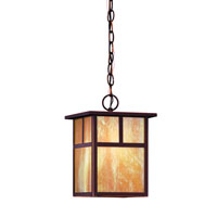 Troy Lighting Monterey 1 Light Outdoor Hanging Lantern Fluorescent in Oil Rubbed Bronze FFIH5932OB photo thumbnail
