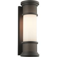 Troy Lighting B4673 Mcqueen 1 Light 19 inch Bronze Outdoor Wall Sconce in Incandescent photo thumbnail