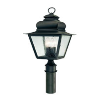 Troy Lighting Livingston 4 Light Outdoor Post Lantern in Natural Bronze P7006NB photo thumbnail
