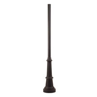 Troy Lighting 84-inch Extruded Aluminum Smooth Mounting Post in Bronze Leaf P8683BLF-84 photo thumbnail