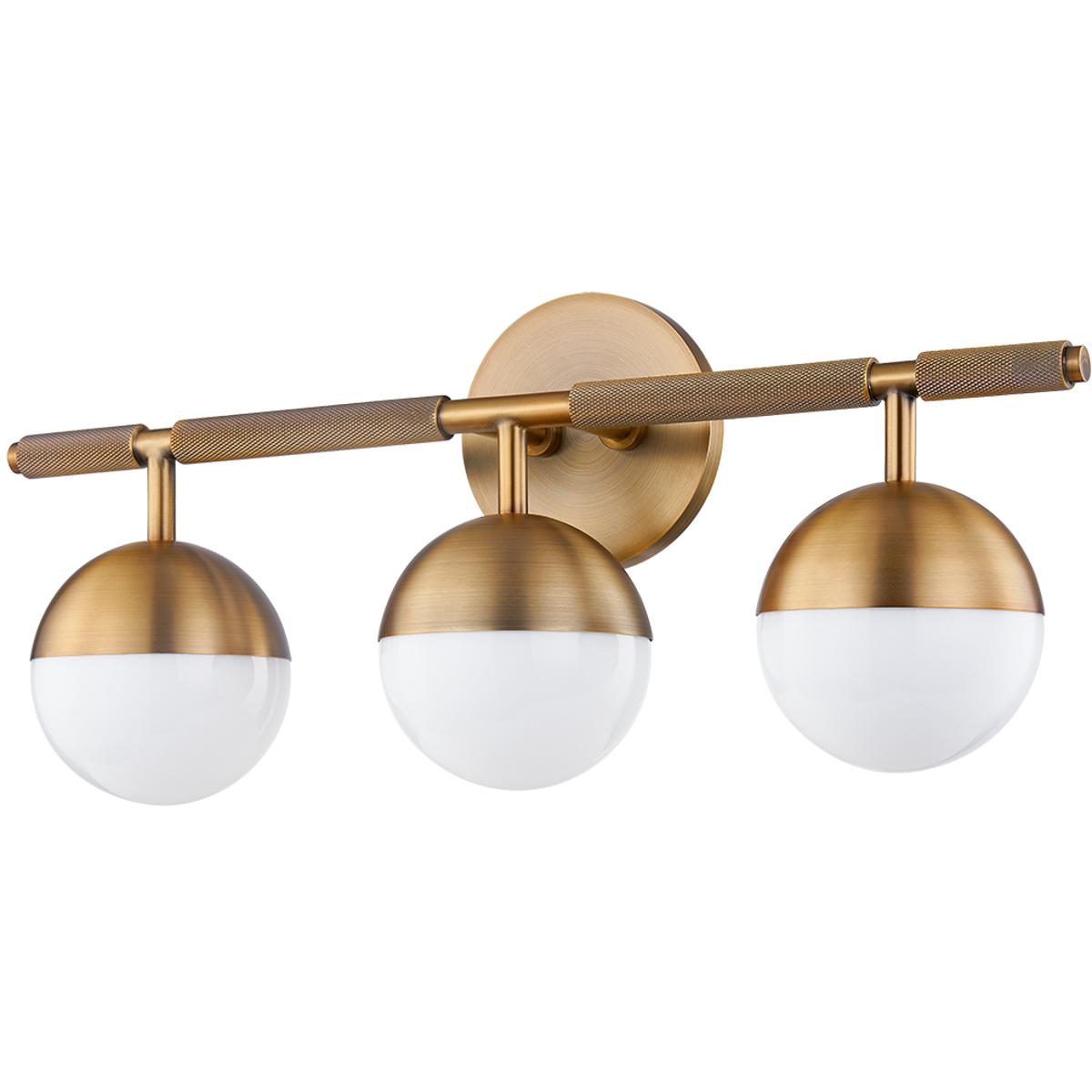 Troy Lighting B1408-PBR Enson 3 Light 19.25 inch Patina Brass Bath and Vanity Wall Light