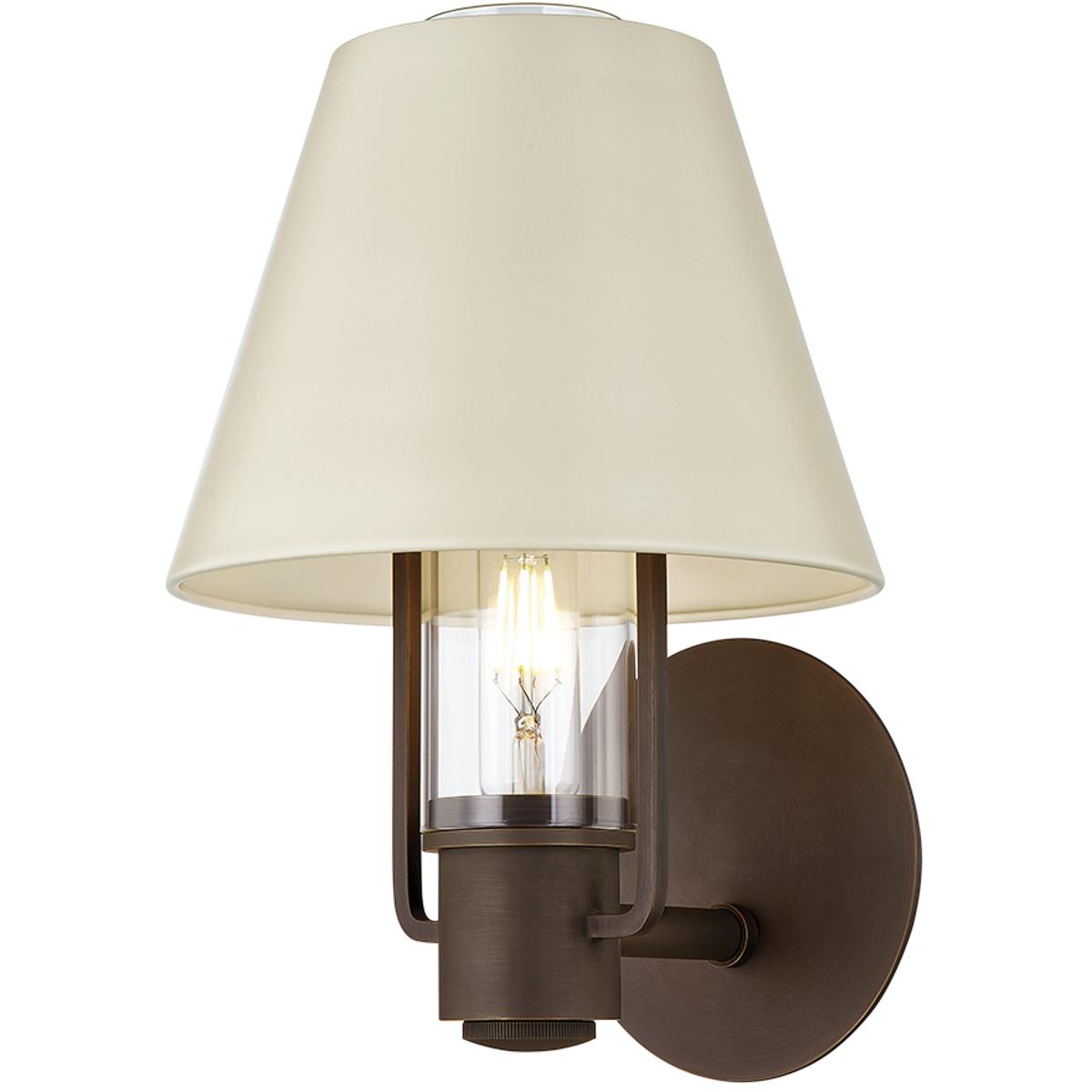 Troy Lighting B1613BRZSSD Kindle 1 Light 875 inch Bronze Wall Sconce Wall Light