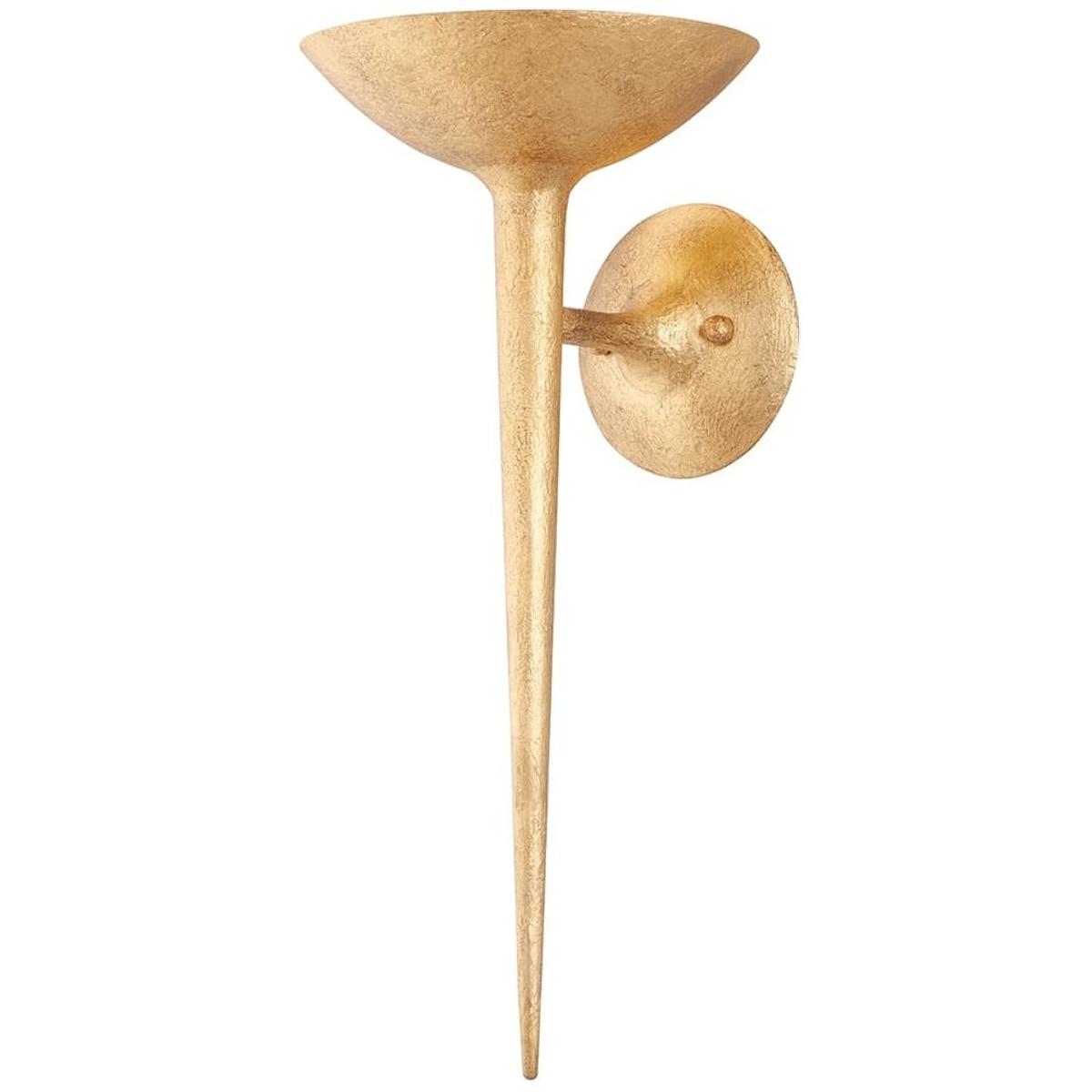 Troy Lighting B2601-VGL Cecilia 1 Light 8 inch Vintage Gold Leaf Wall Sconce Wall Light