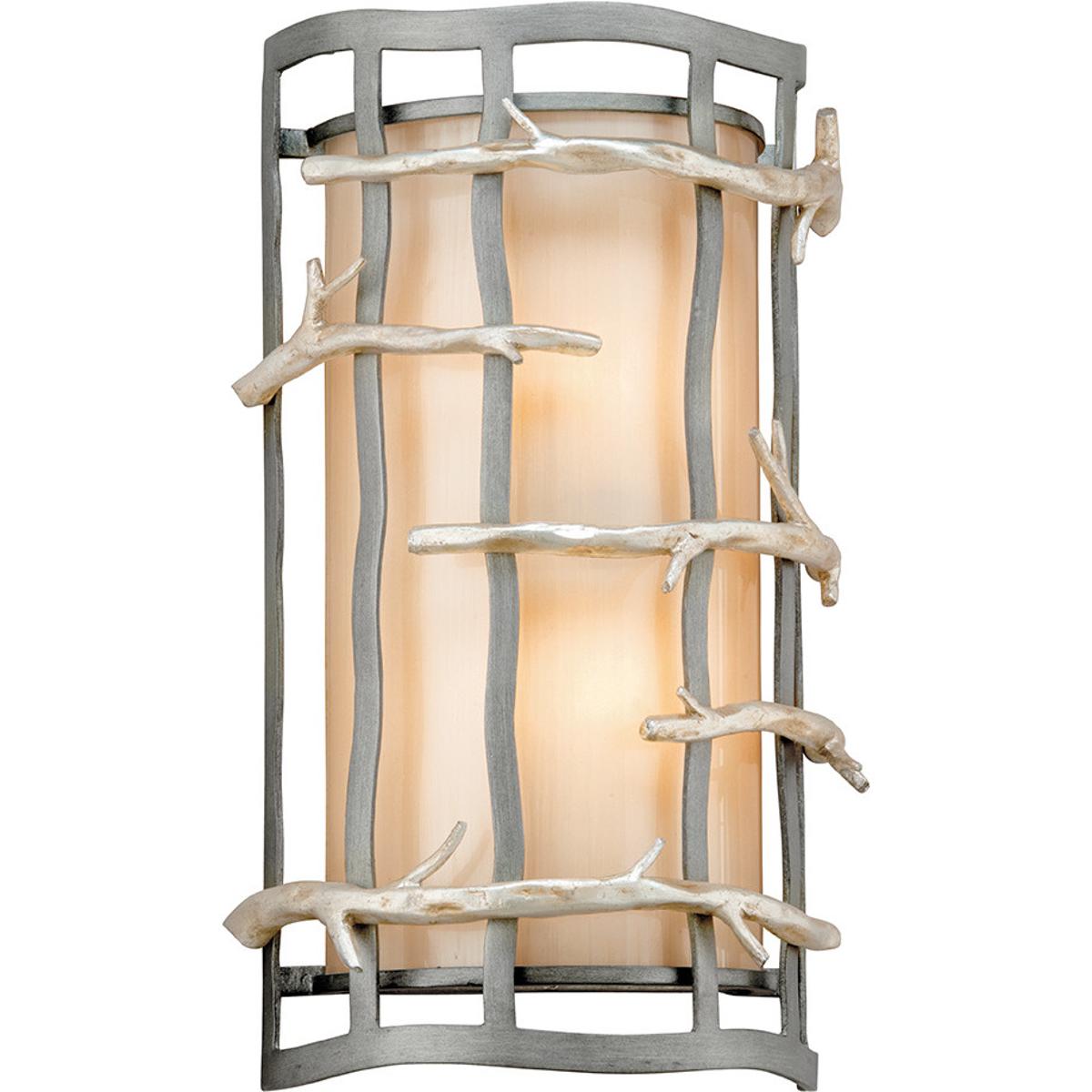 Troy Lighting Adirondack Medium 2 Light Wall Sconce Adirondack - B2882-GRA/WSL - Rustic