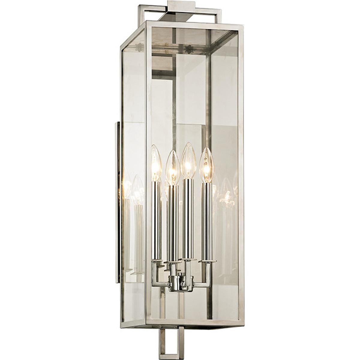 Troy Lighting B6533-SS Beckham 4 Light 8.25 inch Stainless Steel Wall Sconce Wall Light