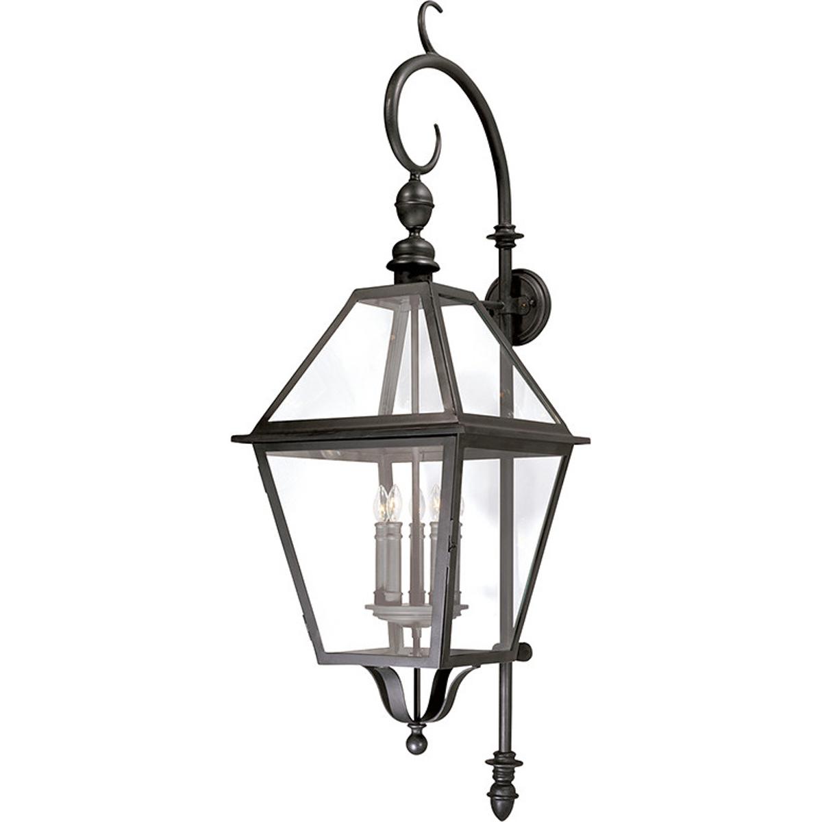 Troy Lighting B9624-TBK Townsend 5 Light 17 inch Textured Black Wall Sconce Wall Light
