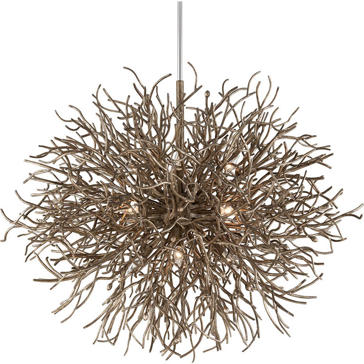 Troy Lighting F6098-VZ Sierra 12 Light 50 inch Vienna Bronze Chandelier Ceiling Light