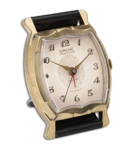 Uttermost 06074 Wristwatch Alarm Square Grene 5 X 4 inch Table Clock