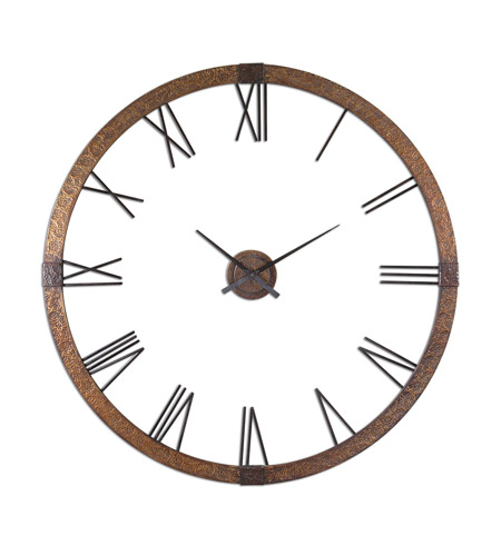Uttermost 06655 Amarion 60 X 60 inch Wall Clock