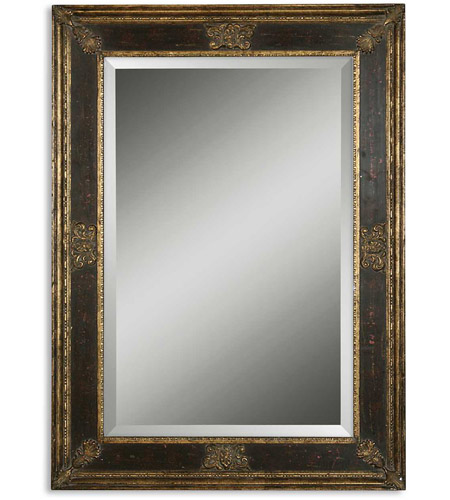 34 Inch Antique Gold Wall Mirror, Uttermost Wall Mirror Antique