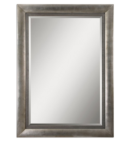 Uttermost 14207 Gilford 86 X 62 inch Antiqued Silver Leaf Wall Mirror photo