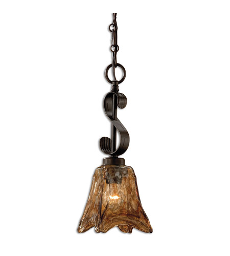 uttermost 1 light mini pendant