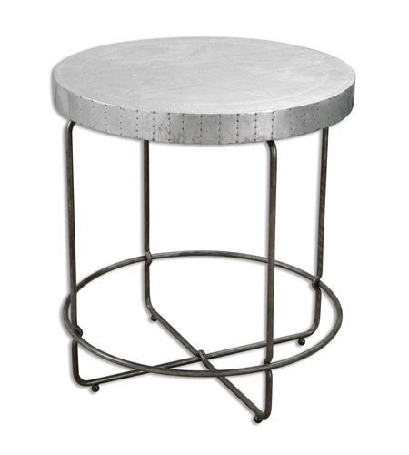 Uttermost 24455 Amiano 24 X 22 inch Iron Accent Table photo