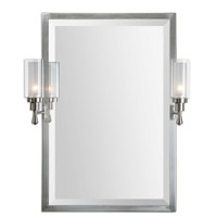 Uttermost 01118 Amadora 32 X 22 inch Mirror with Sconces photo thumbnail