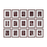 Uttermost 33633 Abstract Marsala 20 X 17 inch Floral Wall Print photo thumbnail