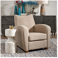 Uttermost 23694 Teddy Latte Toned Faux Shearling and Walnut Stained Wood Accent Chair alternative photo thumbnail