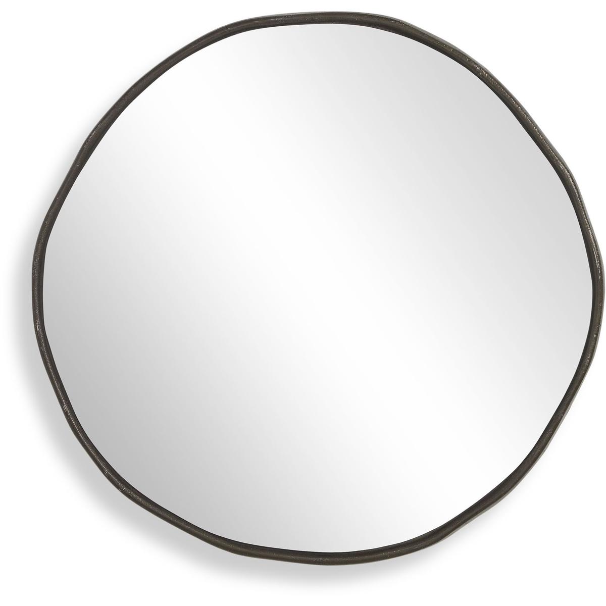 Uttermost 08358 Lowen 29.5 X 28.5 inch Dark Bronze Mirror