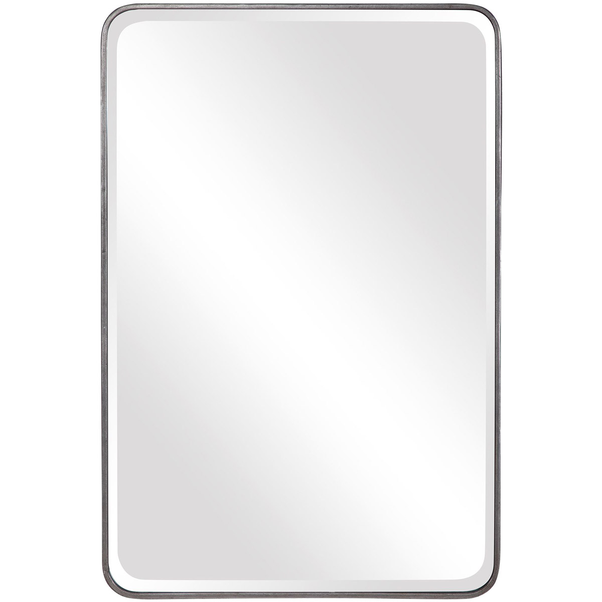 Uttermost 09605 Aramis 36 X 24 inch Silver Wall Mirror