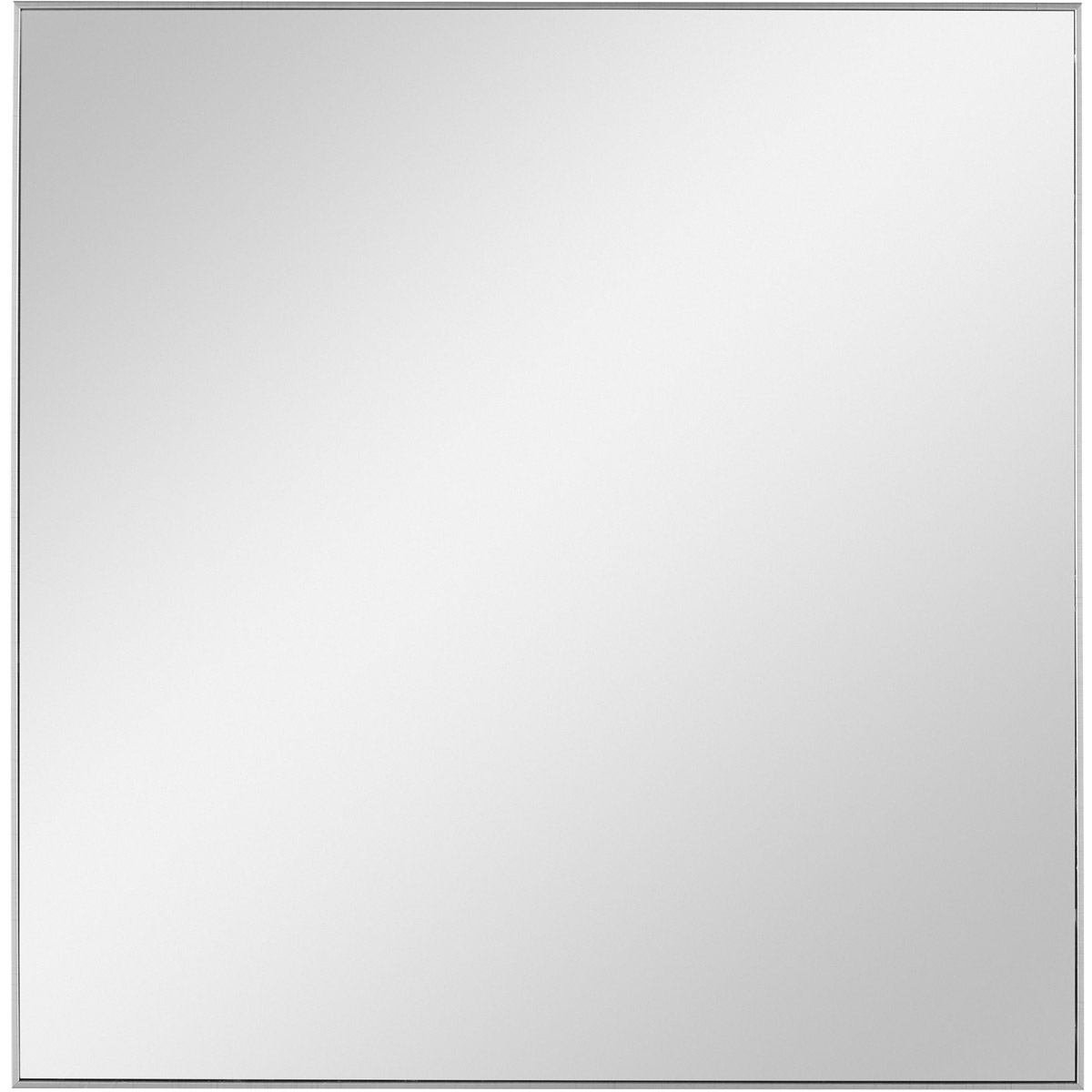 Uttermost 09716 Alexo 28 X 28 inch Brushed Silver Wall Mirror