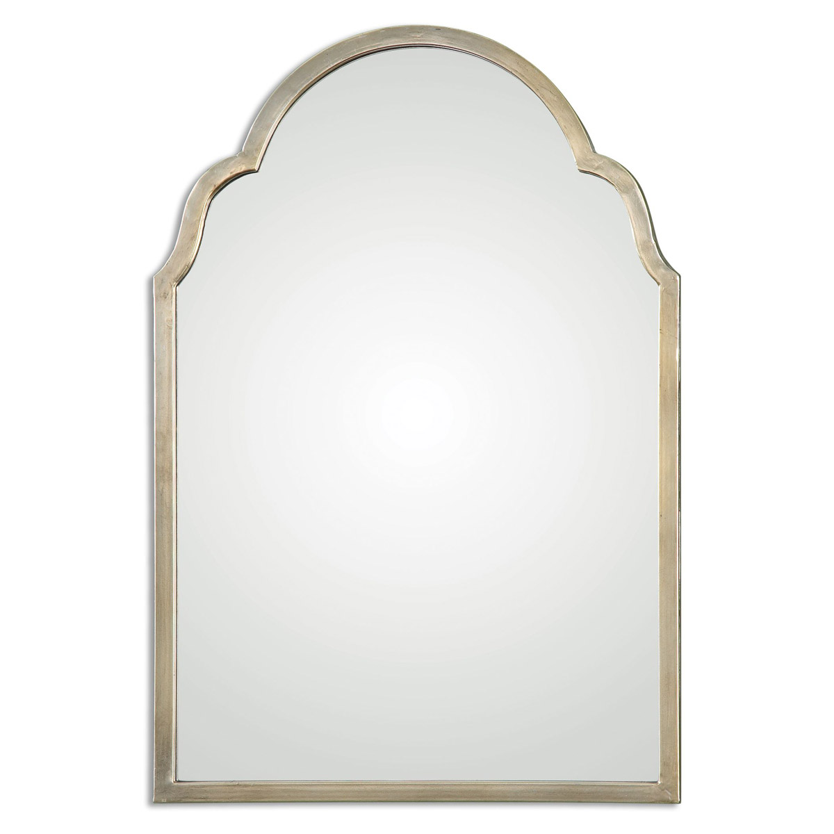 Madoka Wall Mirror - Gold Leaf | Dressing Mirror, Vanity Mirror - Ivory - Functional, Aesthetic
