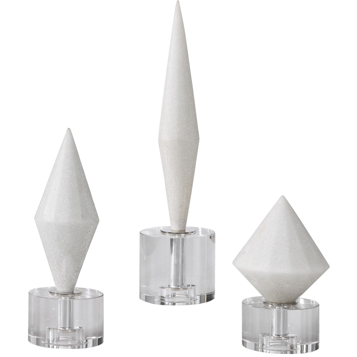 Uttermost 17580 Alize 14 X 4 inch Sculptures, Set of 3