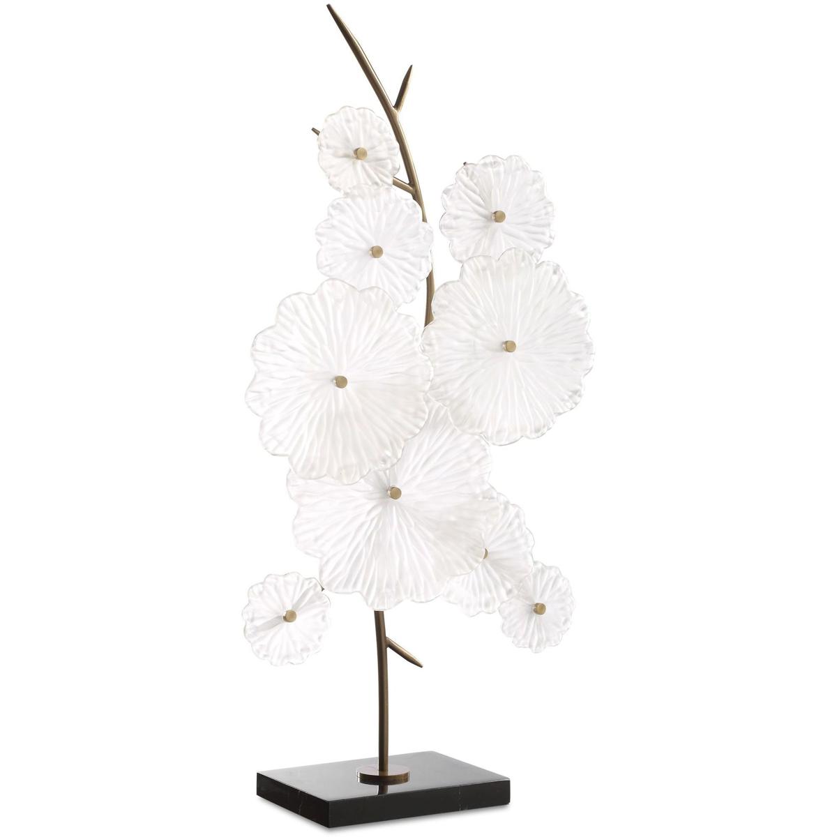 Uttermost Renee Wightman Glass 16 Inch Sculpture Glass - 18280 - Rustic