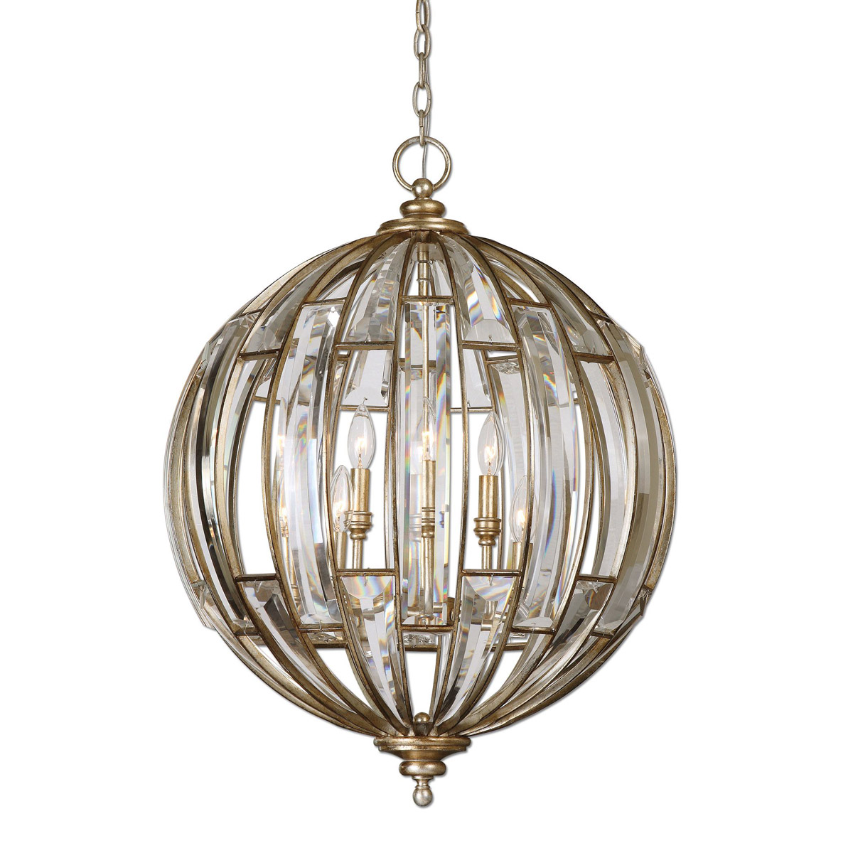41ELIZABETH 40578-S Oakley 6 Light 22 inch Pendant Ceiling Light