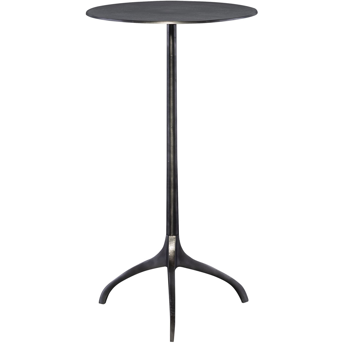 Uttermost 25058 Beacon 25 X 14 inch Antique Nickel Accent Table