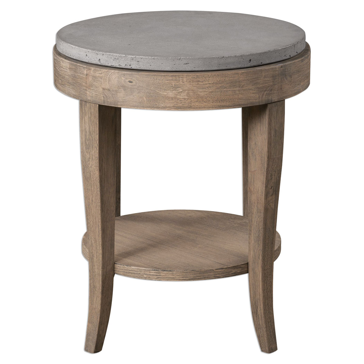 Uttermost 25909 Deka 29 X 24 inch Brown Glaze Accent Table