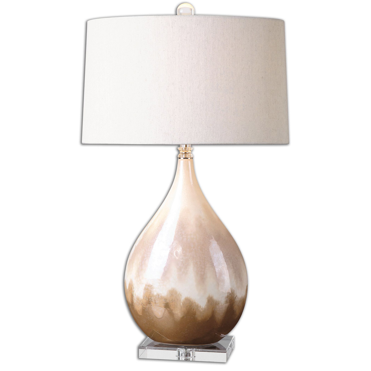 Uttermost 26171-1 Flavian 30.5 inch 150 watt Glazed Ceramic Table Lamp Portable Light