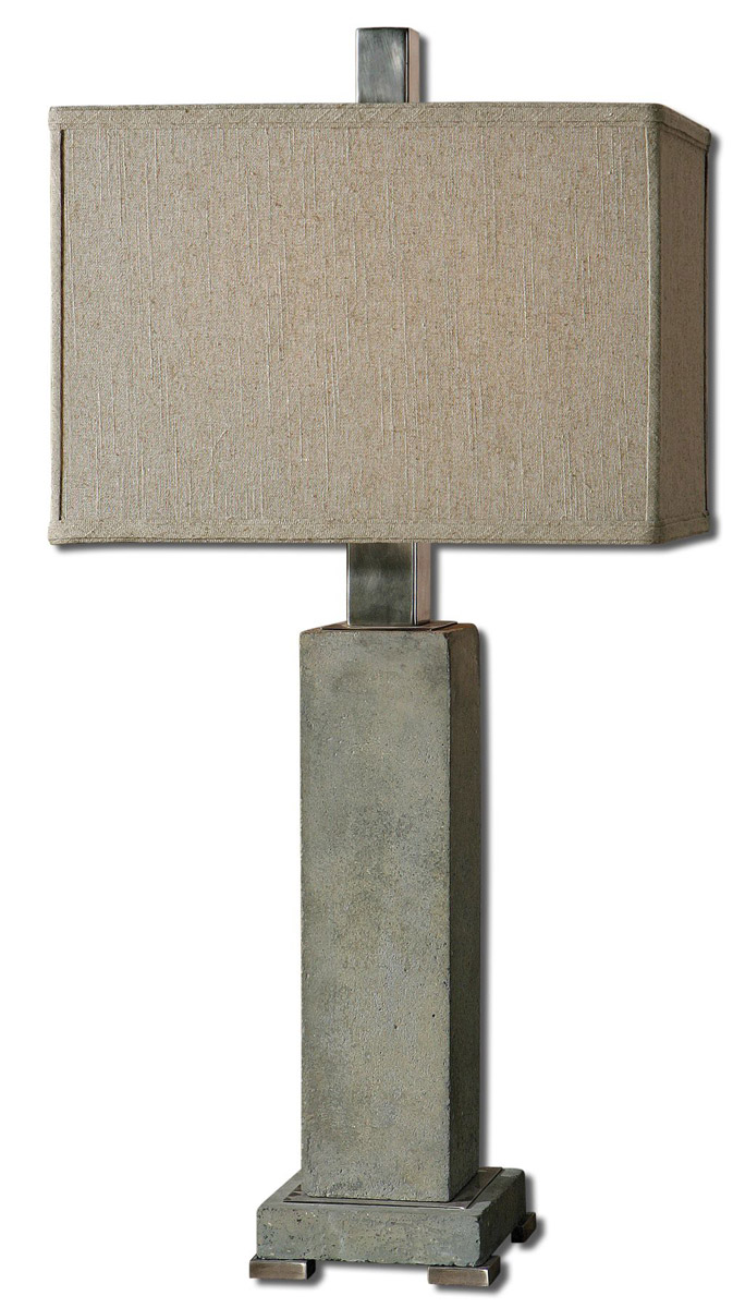 Uttermost 265431 Risto Table Lamp Brushed Aluminum eBay