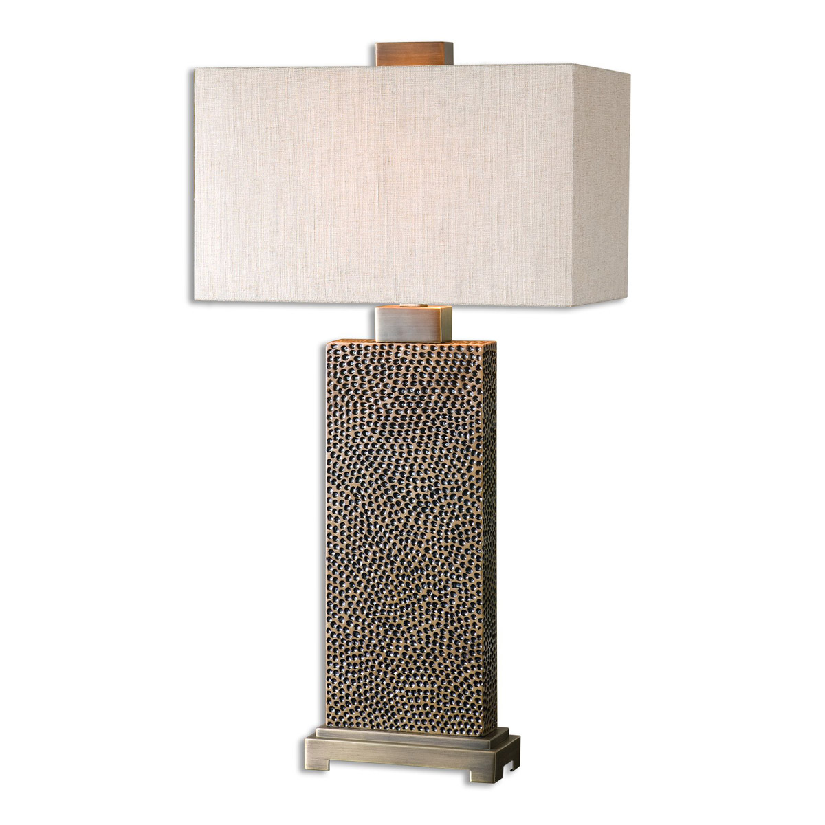 Uttermost 26938-1 Canfield 32 inch 150 watt Coffee Bronze Table Lamp Portable Light