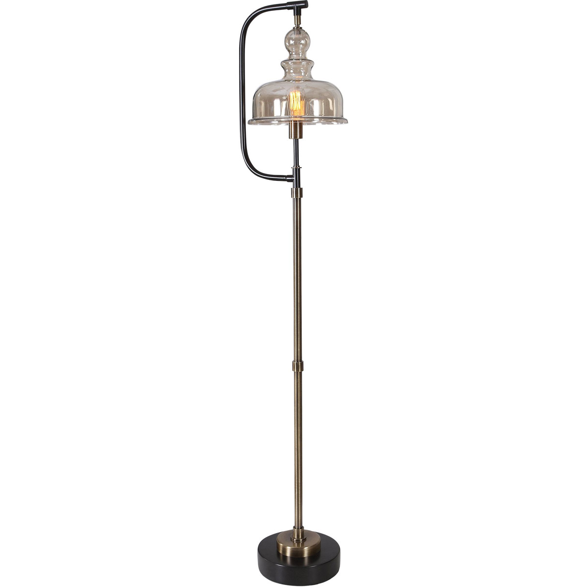 Uttermost 28193-1 Elieser 69 inch 60 watt Floor Lamp Portable Light