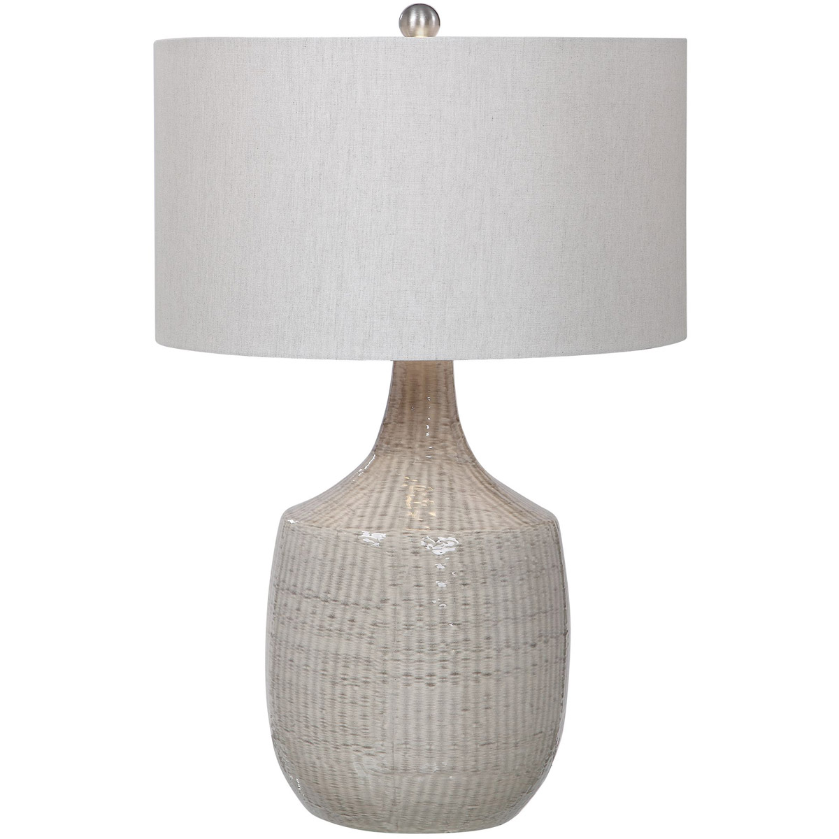 Uttermost 28205-1 Felipe 30 inch 150 watt Gray Table Lamp Portable Light