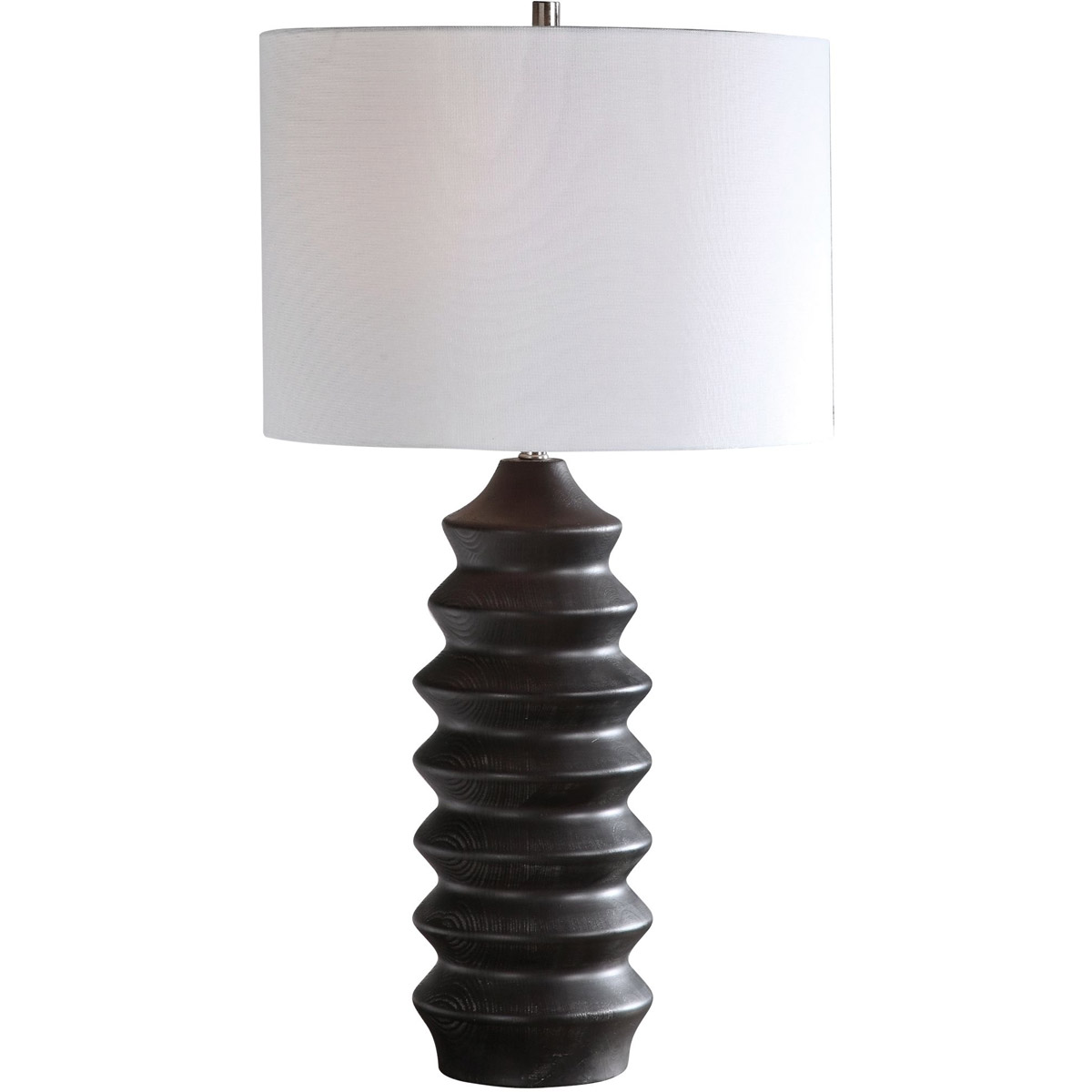 Uttermost 28288-1 Mendocino 30 inch 150 watt Table Lamp Portable Light, Modern