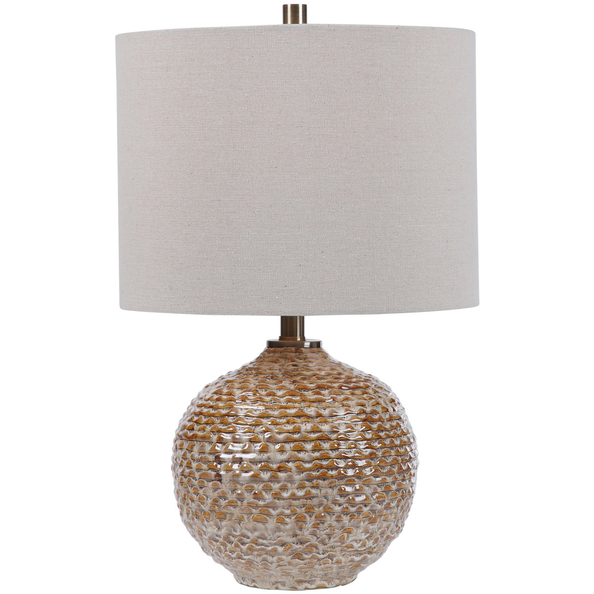 Uttermost 28343-1 Lagos 22 inch 150 watt Table Lamp Portable Light, Rustic