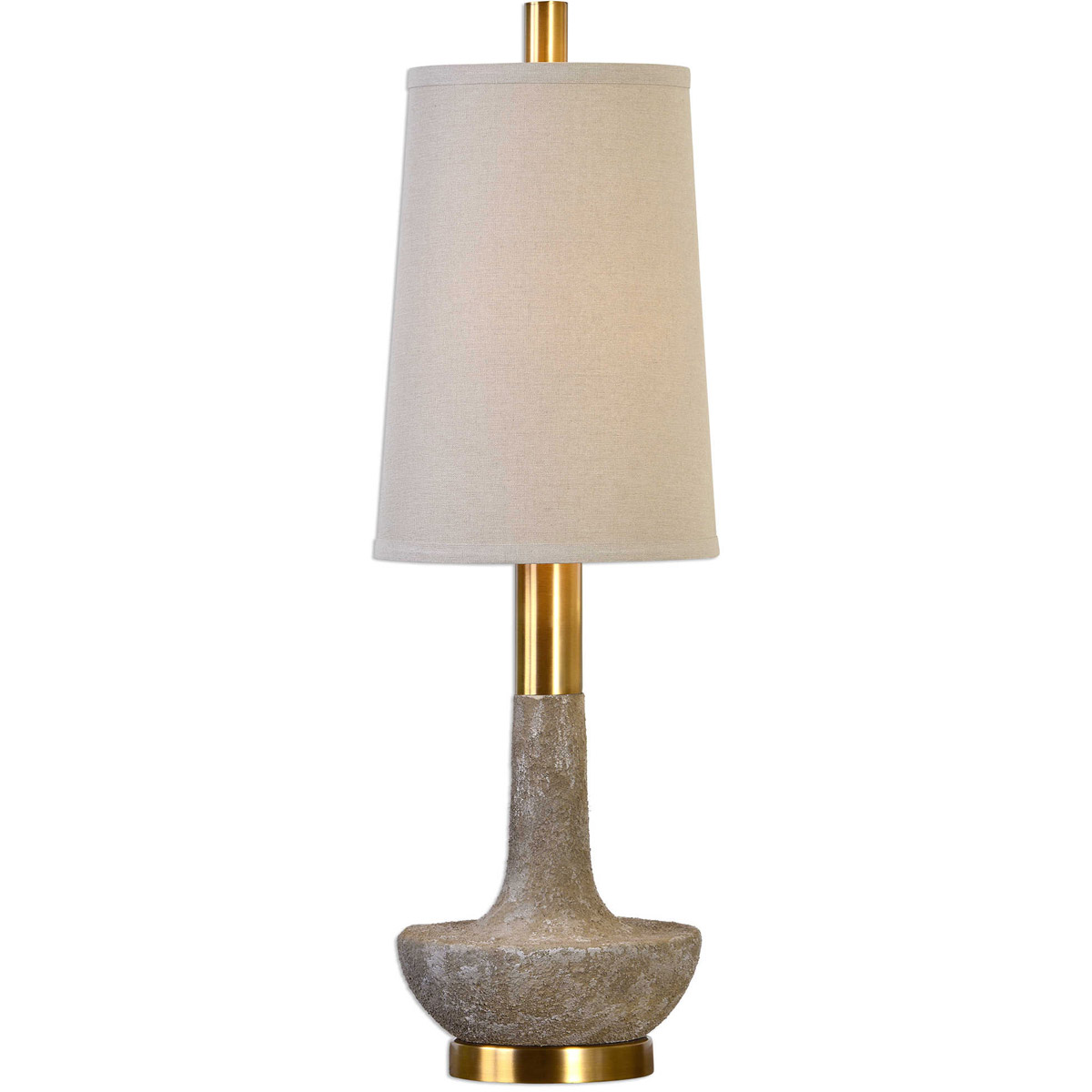Uttermost 29211-1 Volongo 31 inch 100 watt Stone Ivory Buffet Lamp Portable Light