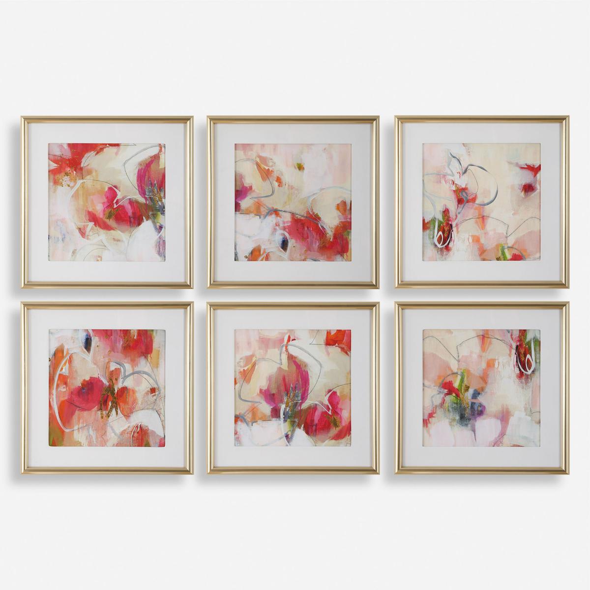 Uttermost 32340 Fresh Start 17 X 17 inch Abstract Prints, Set of 6