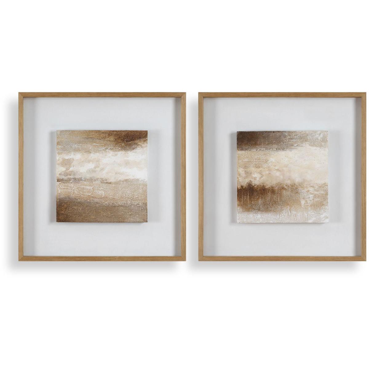 Uttermost 32553 Between Lines 29.3 X 29.3 inch Abstract Painting, Set of 2