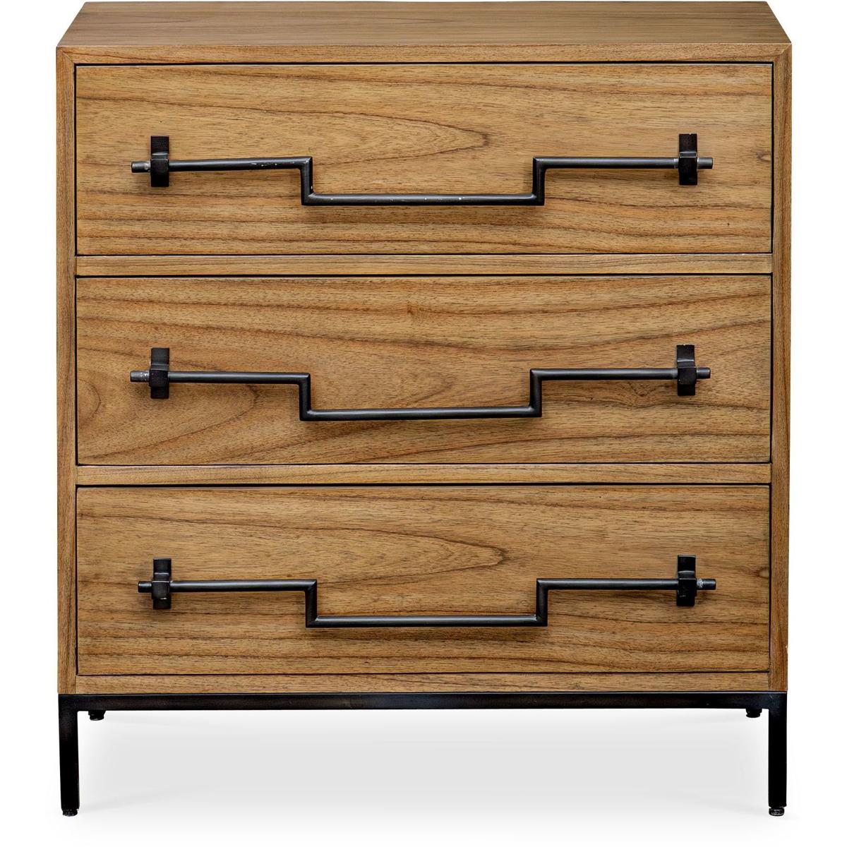Uttermost 50149 Jory Natural Mango Wood and Iron Accent Chest