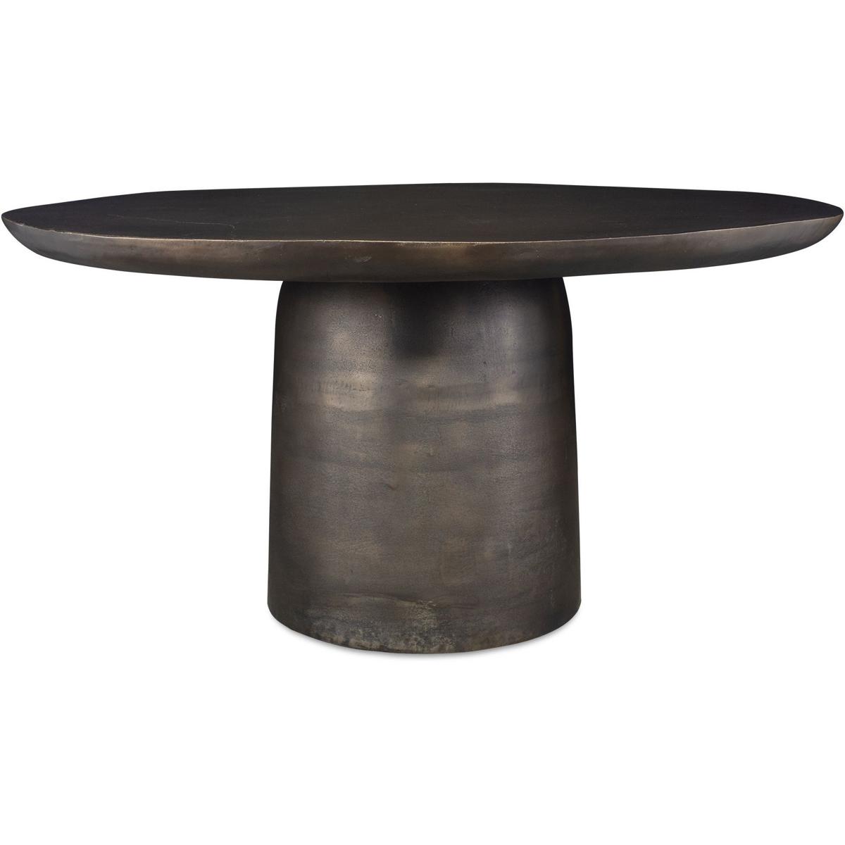 Uttermost 50219 Madrone 60 X 30 inch Dark Bronze Outdoor Dining Table