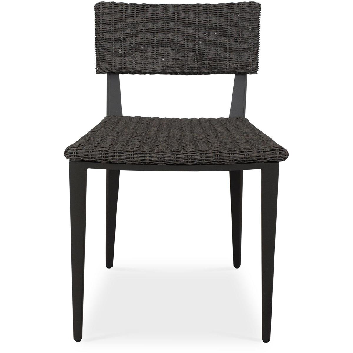 Uttermost 50299 Calbas Java Black and Mocha Outdoor Dining Chair