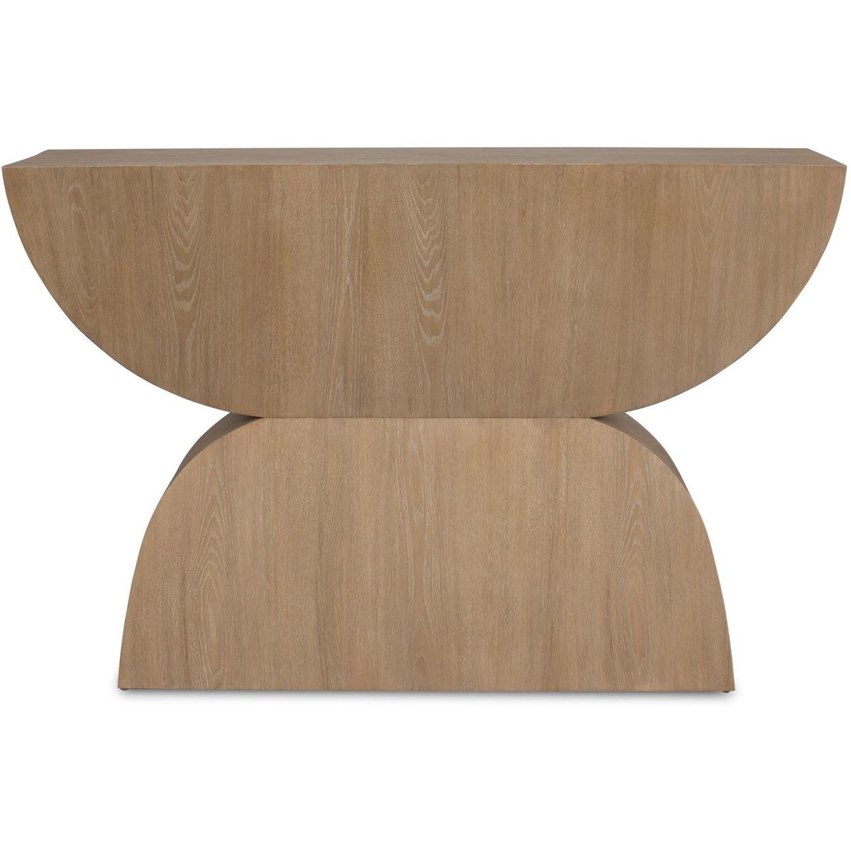 Uttermost 50322 Ciano 52 inch Natural Oak Console Table