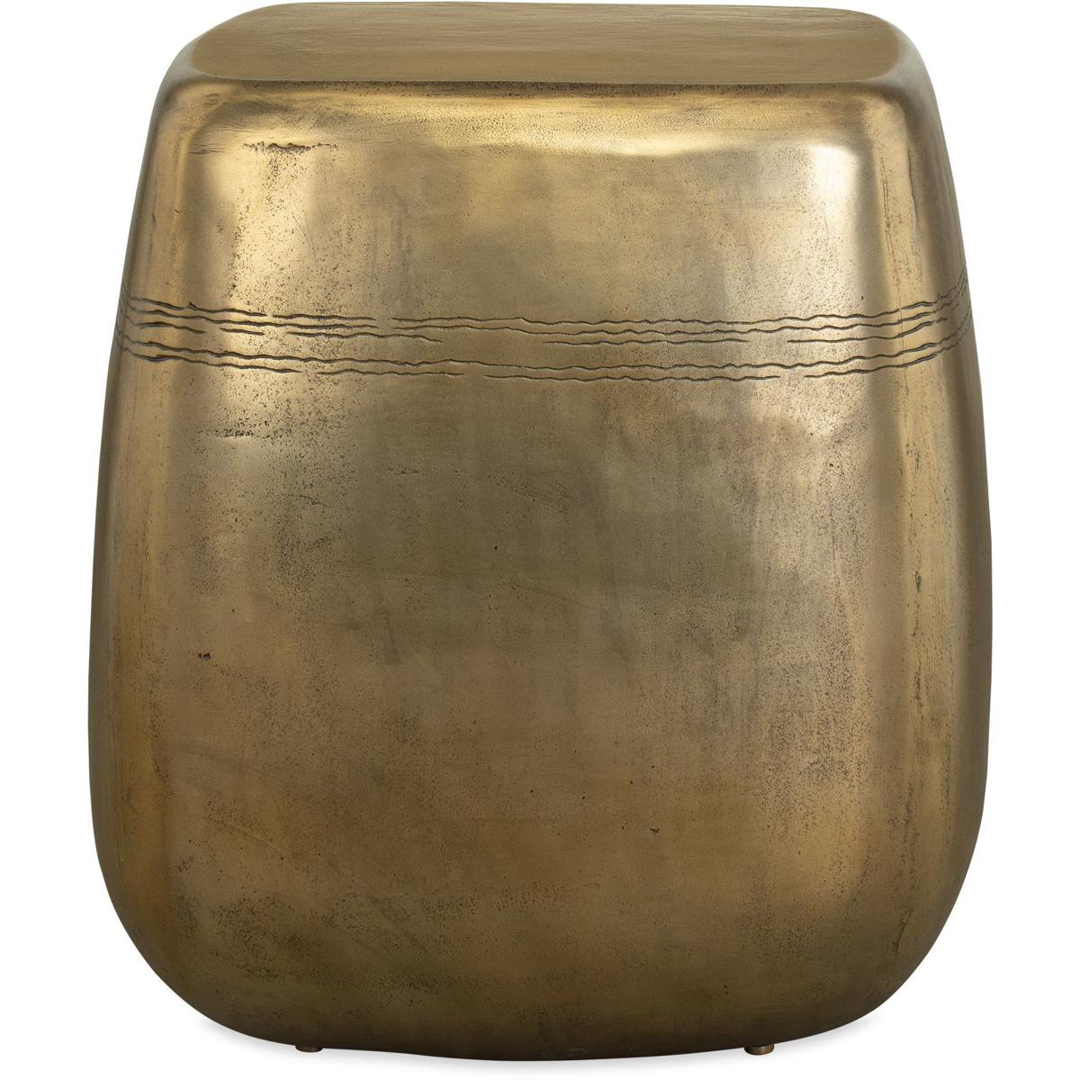 Uttermost 50333 Saguaro 22 X 20 inch Aged Brass Indoor-Outdoor Side Table
