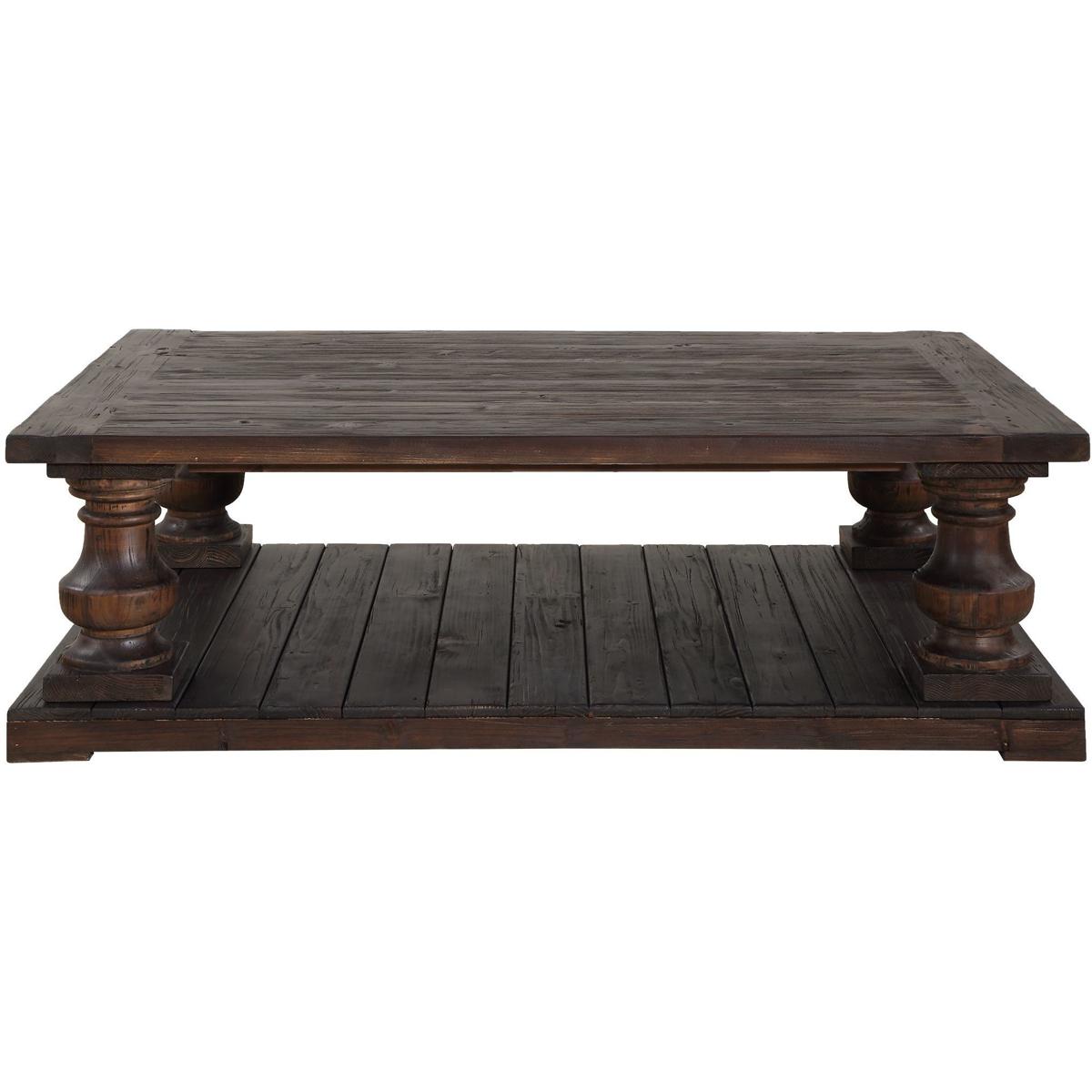 Uttermost 50384 Stratford 60 X 19 inch Walnut Coffee Table