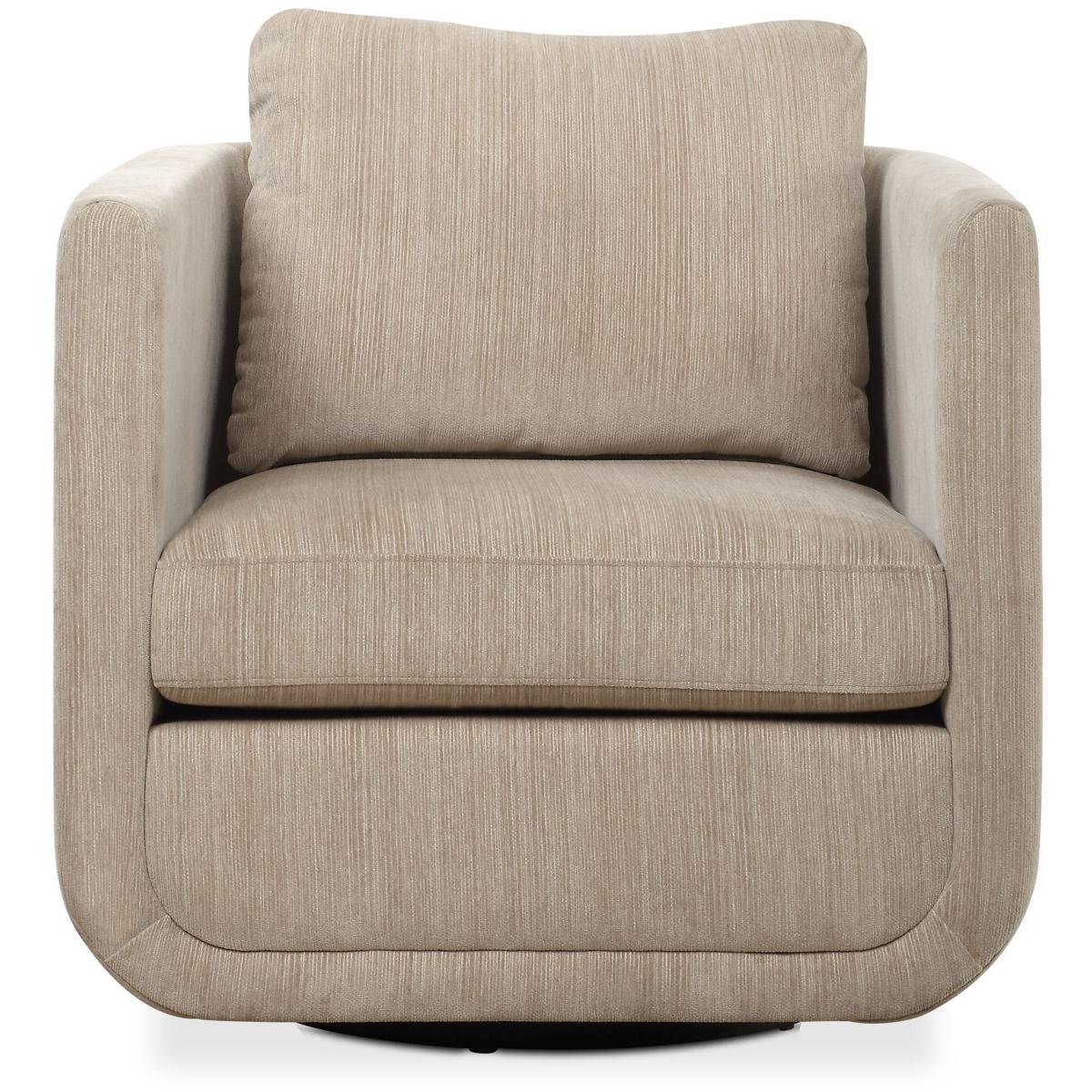 Uttermost 53024 Abound Porcelain Chenille Swivel Chair
