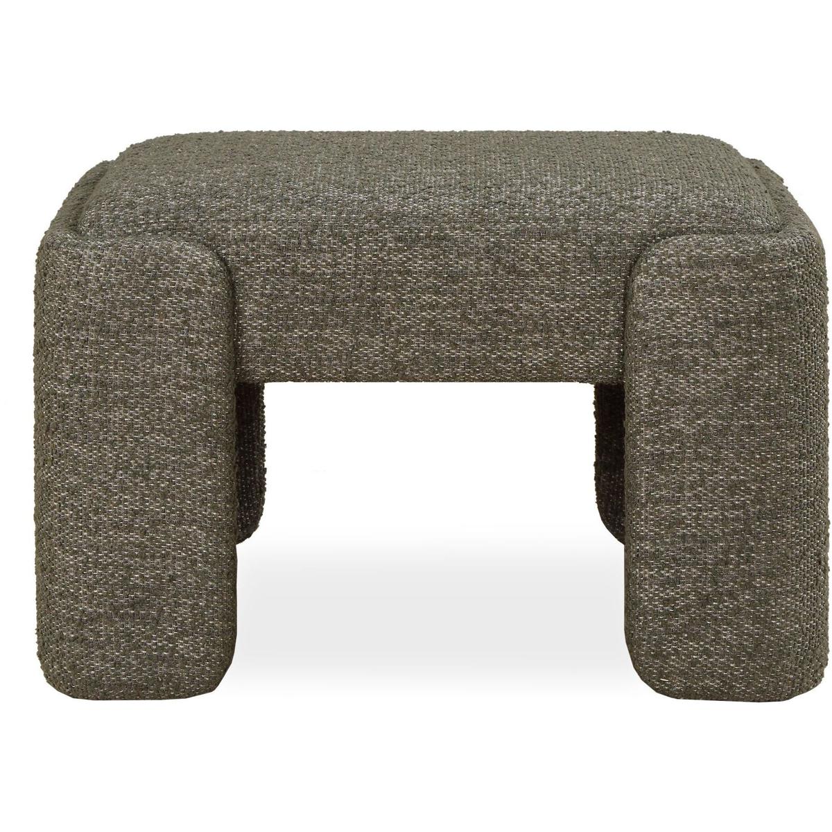 Langston Kale Green Upholstered Small Accent Bench
