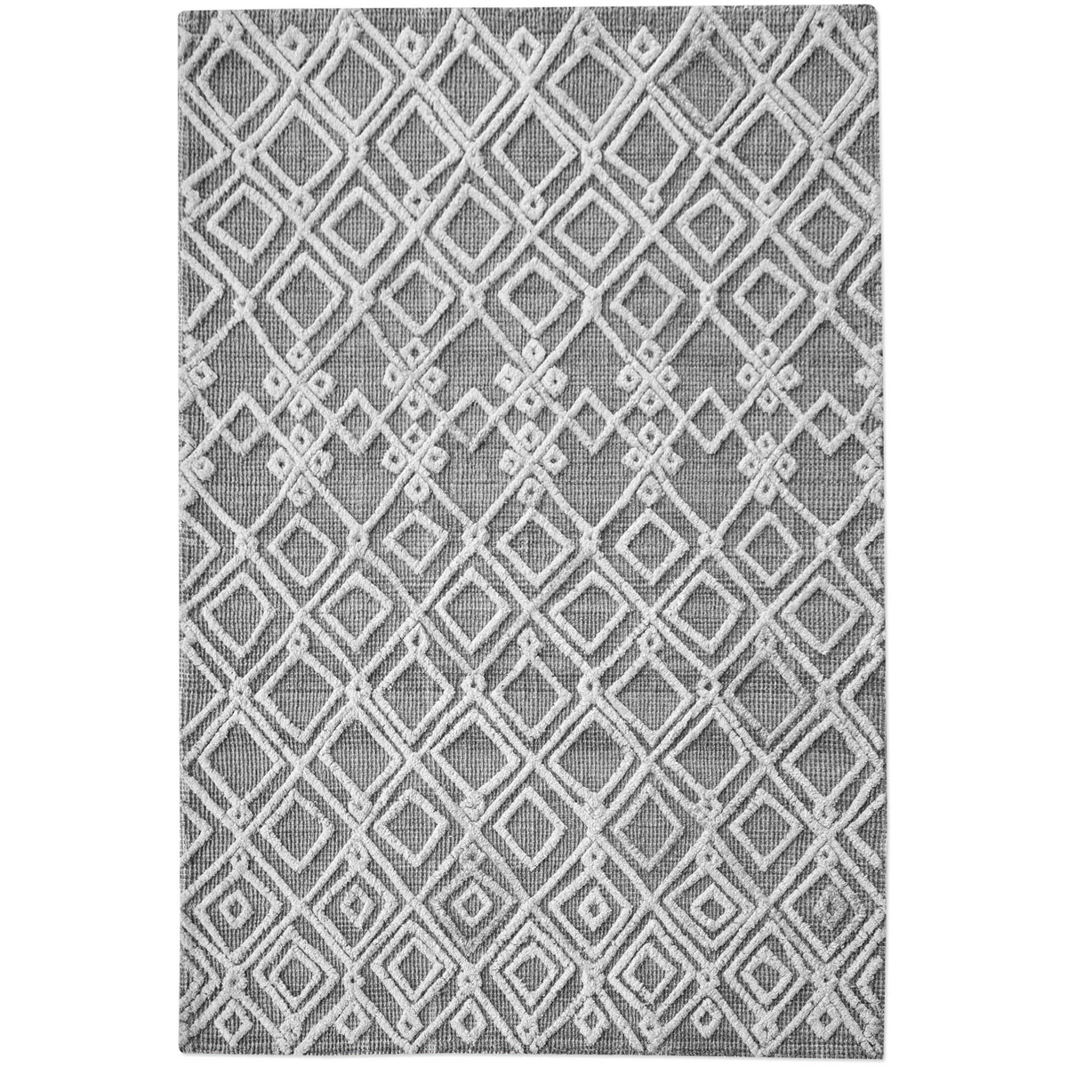 Uttermost 73070-8 Sieano 120 X 96 inch Gray and Ivory Rug, 8ft x 10ft