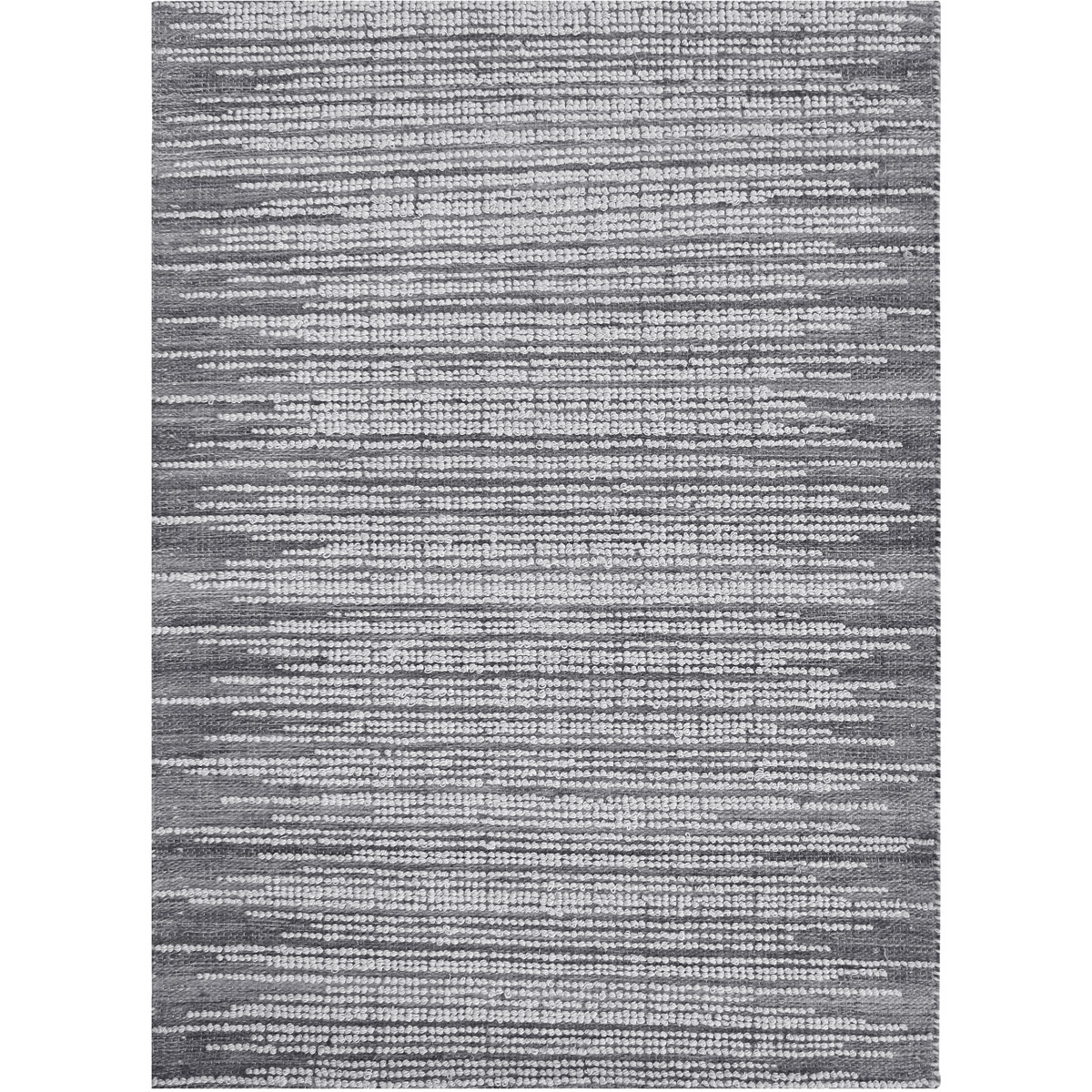 Uttermost 71159-6 Salida 108 X 72 inch Natural Undyed Gray Wool Rug, 6ft x 9ft